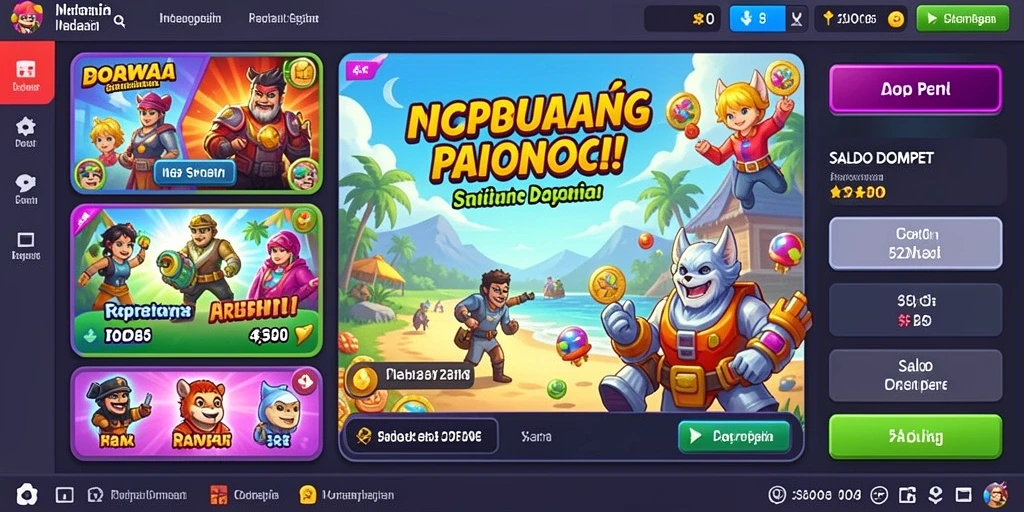 Tampilan antarmuka yang sederhana dan intuitif.
