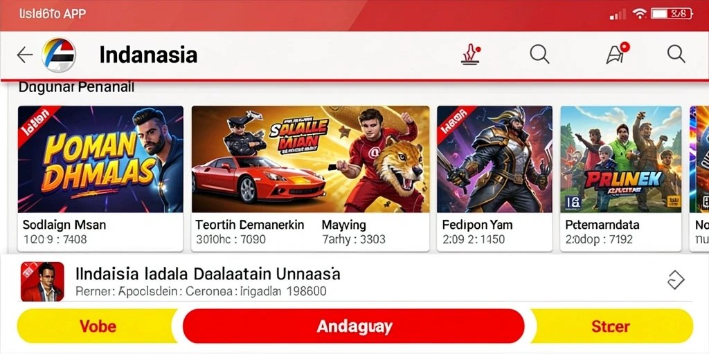 Tampilan awal CINASIPIT yang mengesankan dan ramah pengguna.