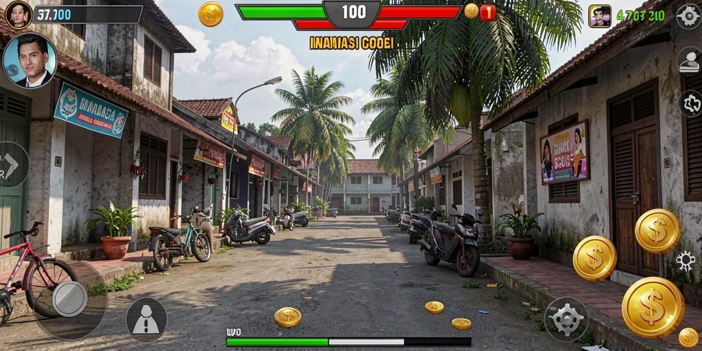 Tampilan menarik dari tema slot klasik.