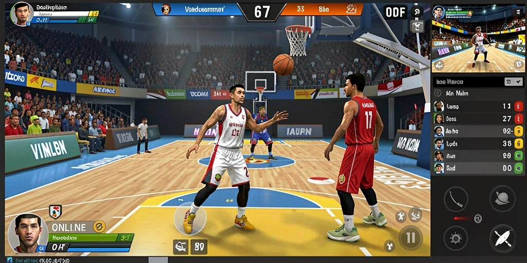 Tampak layar utama IDRGAME yang menawan.