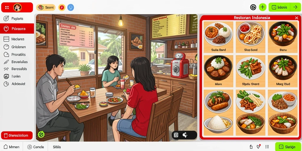 Tampilan pertama aplikasi OMUTOGEL yang menarik.