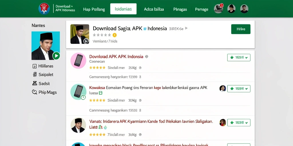 Tampilan antarmuka yang mudah dipahami.