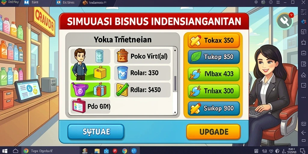 Tampilan antarmuka yang menarik dan user-friendly.