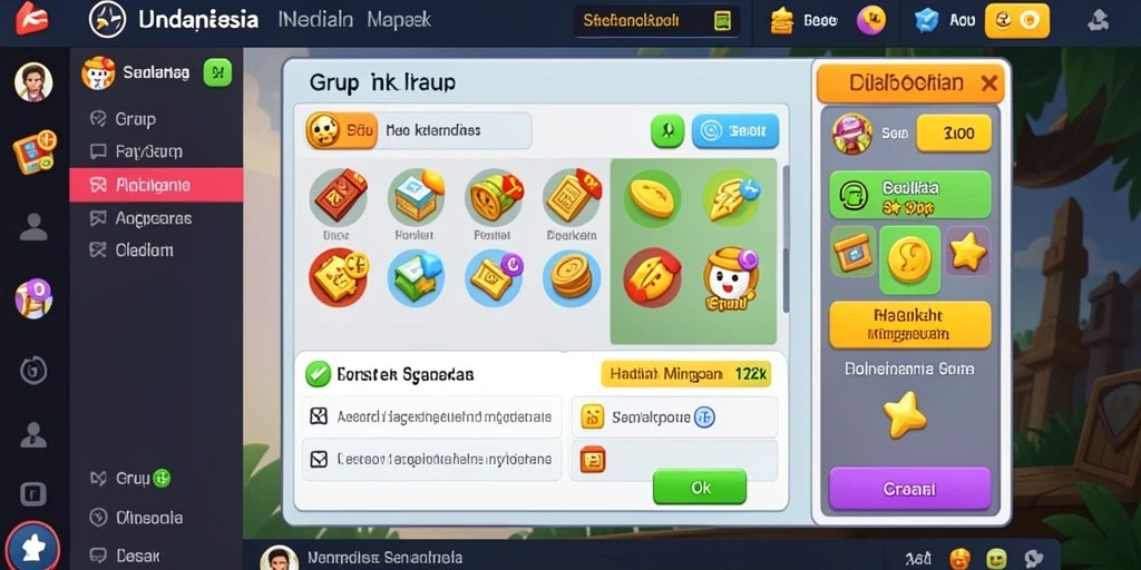 Tampilan awal aplikasi SONTOGEL yang menarik.