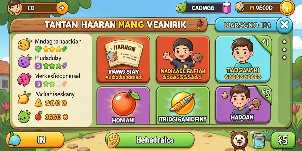 Tampilan awal yang menarik dengan grafis berkualitas tinggi.