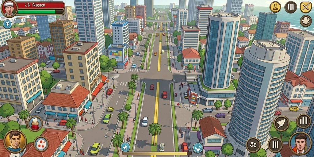 Tangkapan layar gameplay yang memukau.