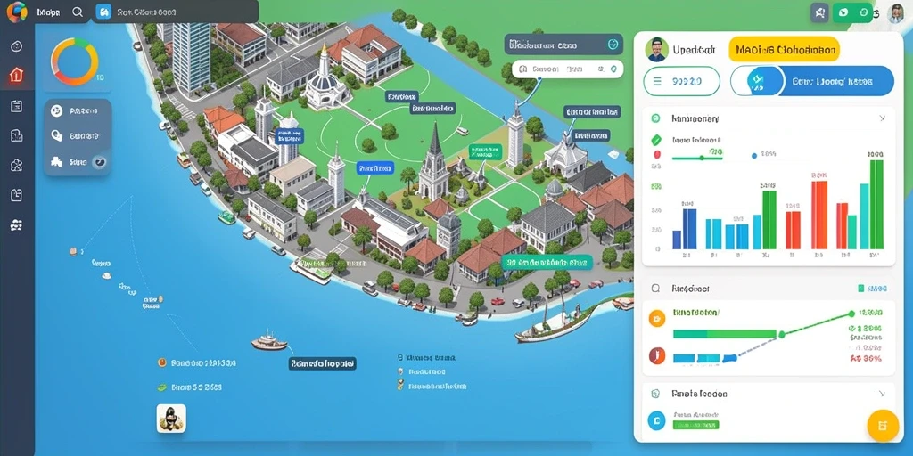 Tampilan antarmuka aplikasi yang menarik dan user-friendly.
